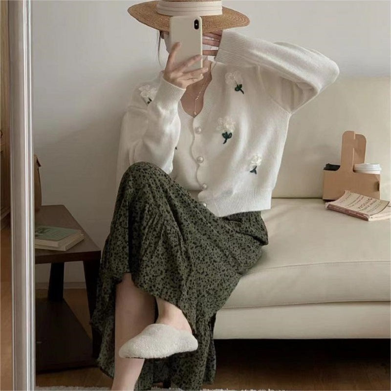 Lace Collar Top