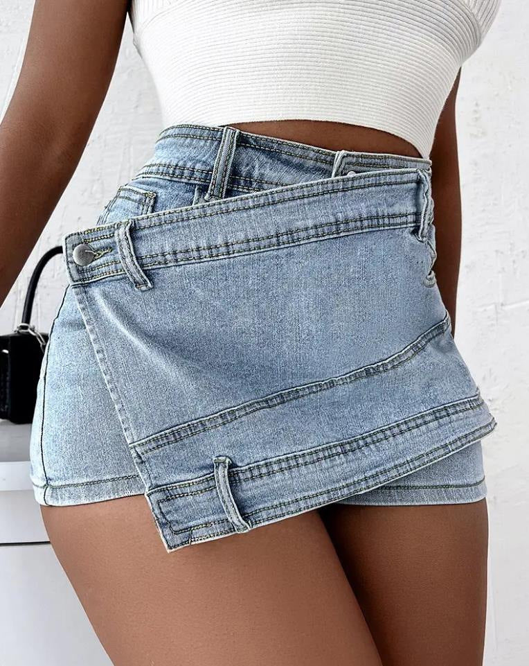 Skinny Mini Skorts Skirt