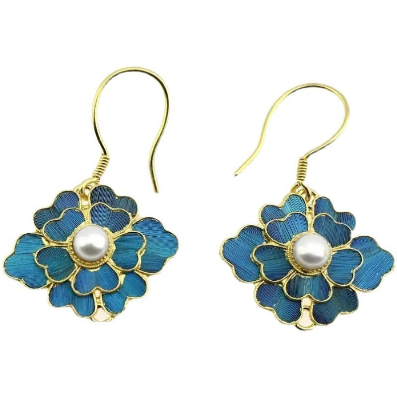 Chinese Style Antique Earrings