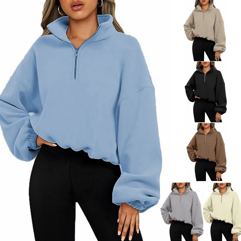 Loose Sport Pullover Hoodie Women