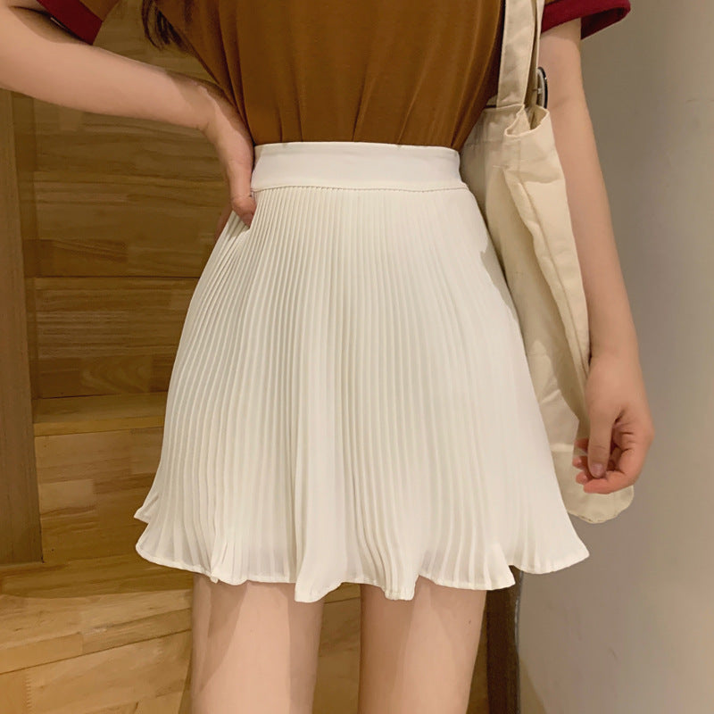 Half-length Skirt Women's Pleated Skirt