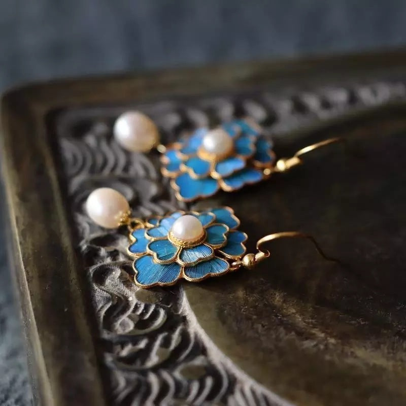 Chinese Style Antique Earrings