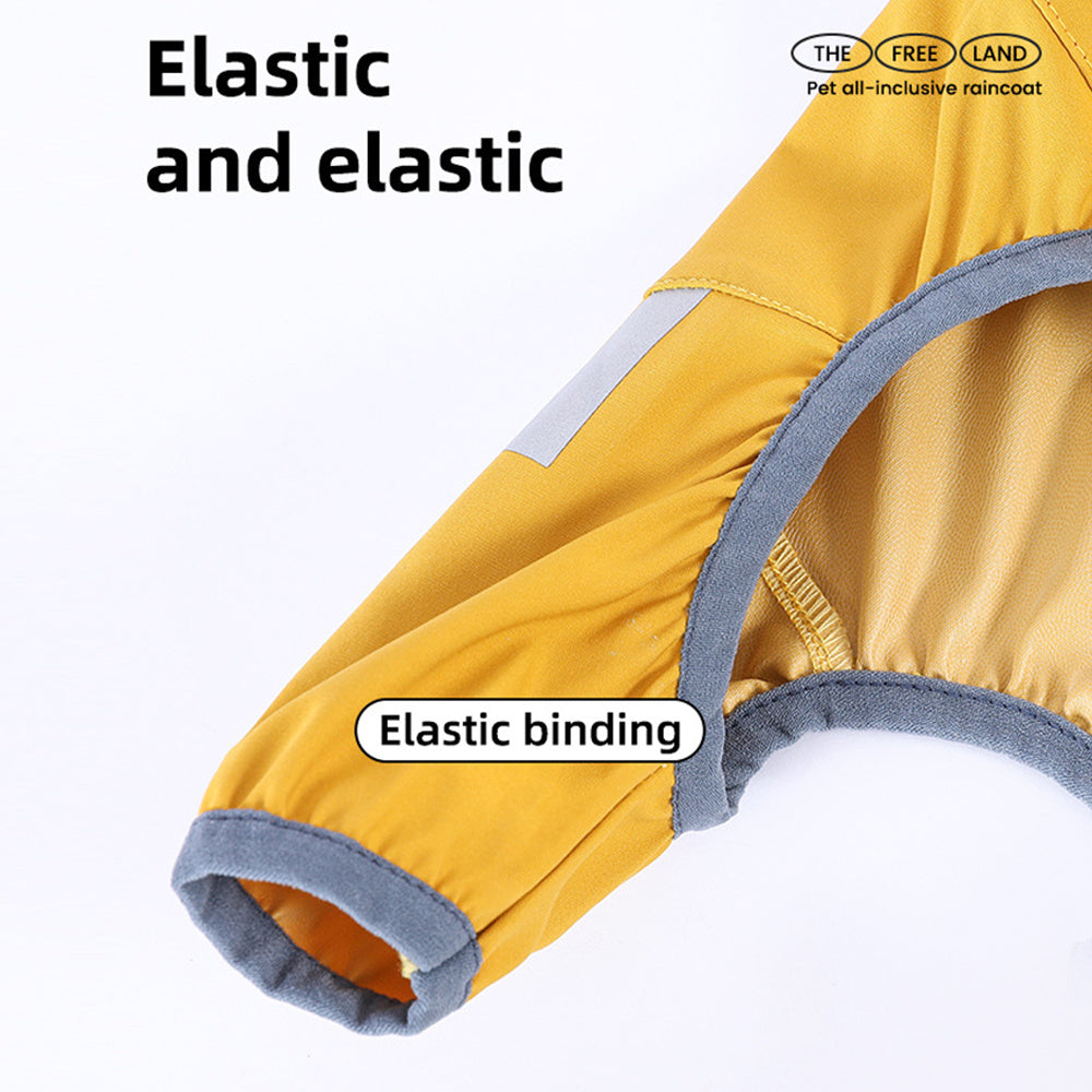 Dog Raincoat With Reflective