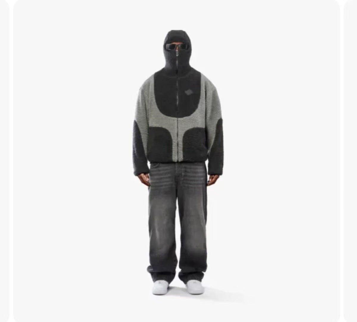 Hooded Zipper Coat Sweatshirt