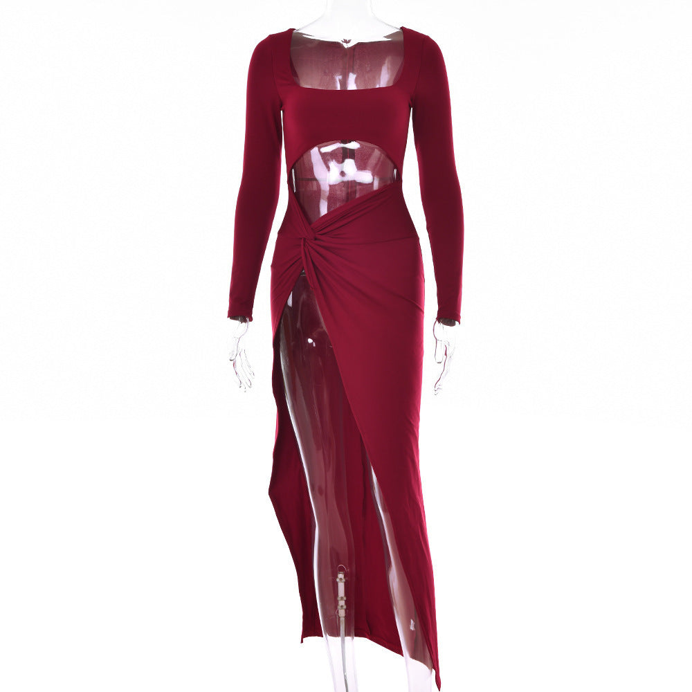 Womens Clothing Long Sleeve Dress Fashion