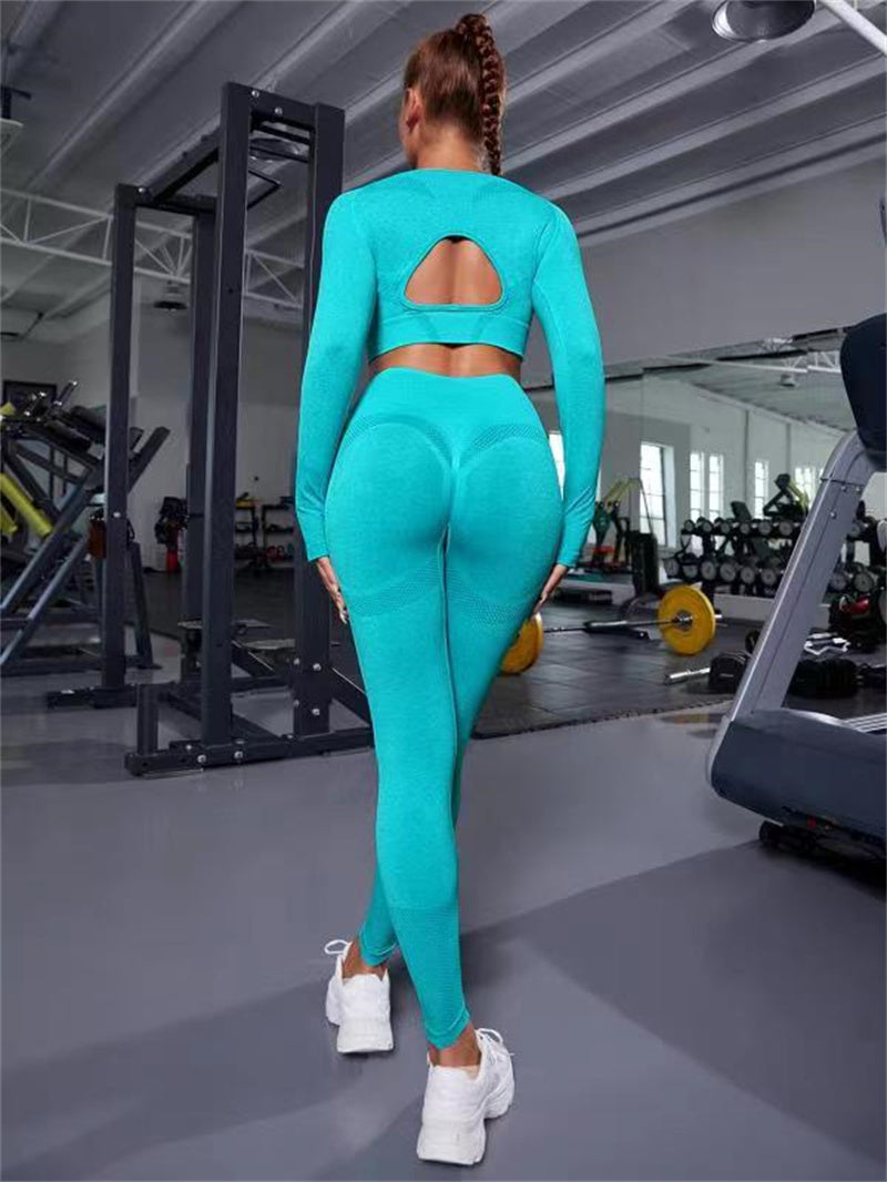 2pcs Sports Suits Long Sleeve