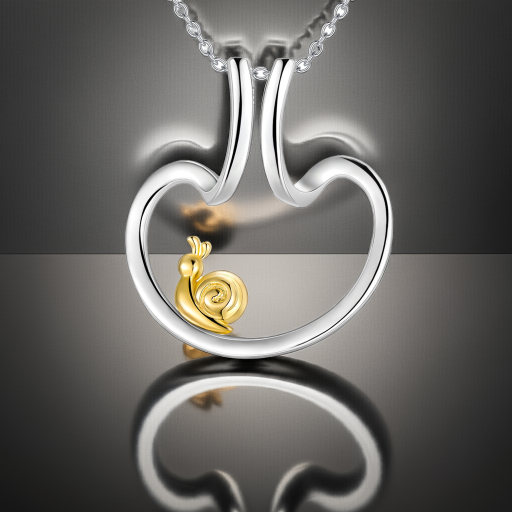 925 Sterling Silver Snails Celtic Cross Ring Holder Pendant Necklaces