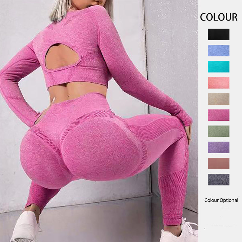 2pcs Sports Suits Long Sleeve