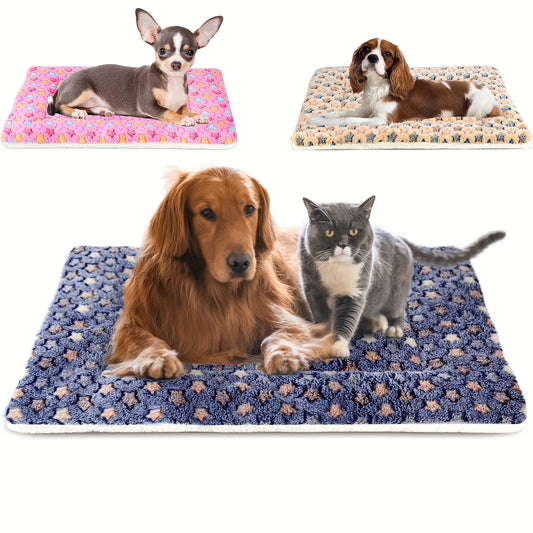 Pets Dog Bed Mat Crate Pad Soft