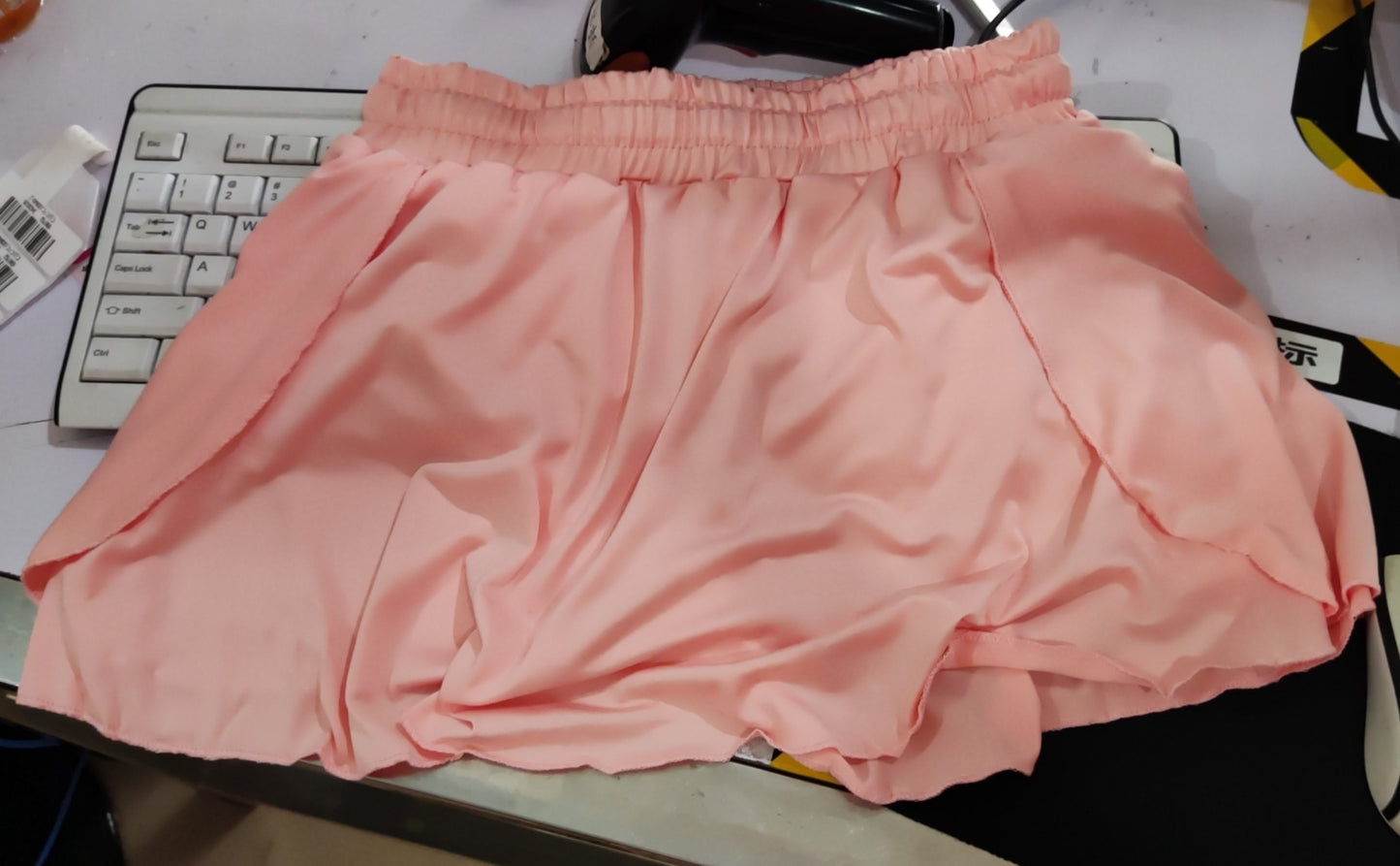 Scrunch-Skirt Cycling-Biker-Shorts