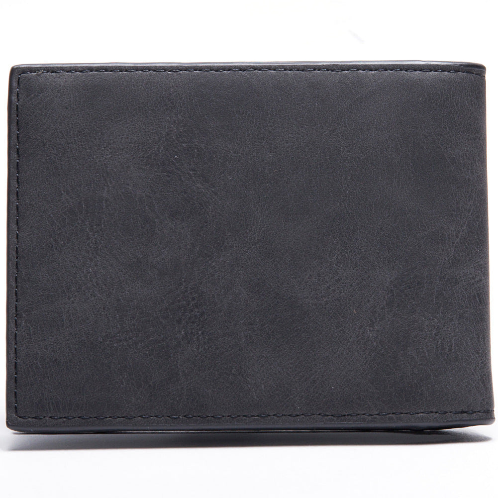 Fashion Men Wallets Mens Wallet with Coin Bag Zipper