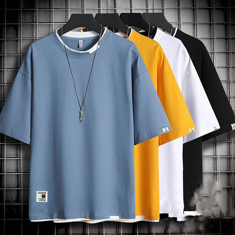 style loose T-shirt men
