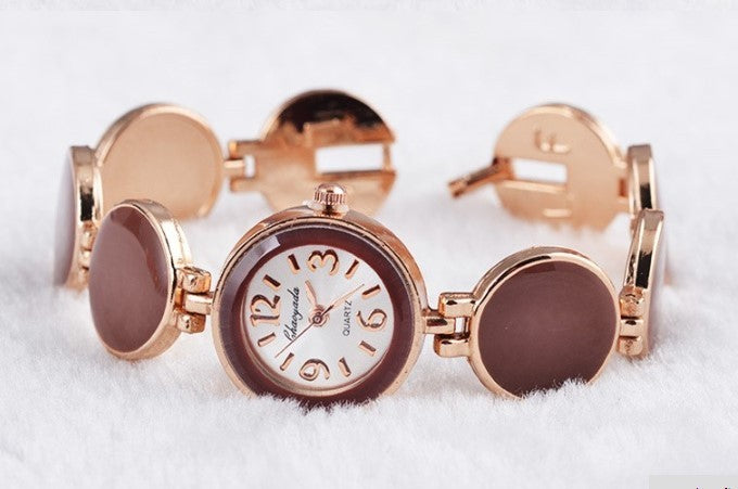 Women Watch Ladies Nobler Fashion Casual 5 Colors Wafer