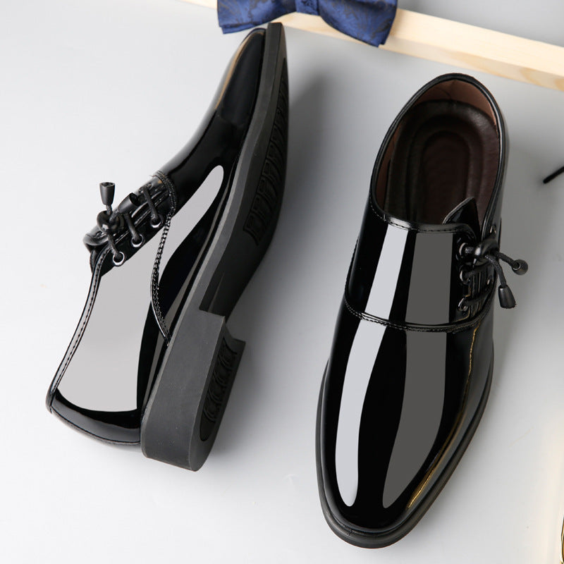 Trending Italian Patent Leather Shoes For Men Business