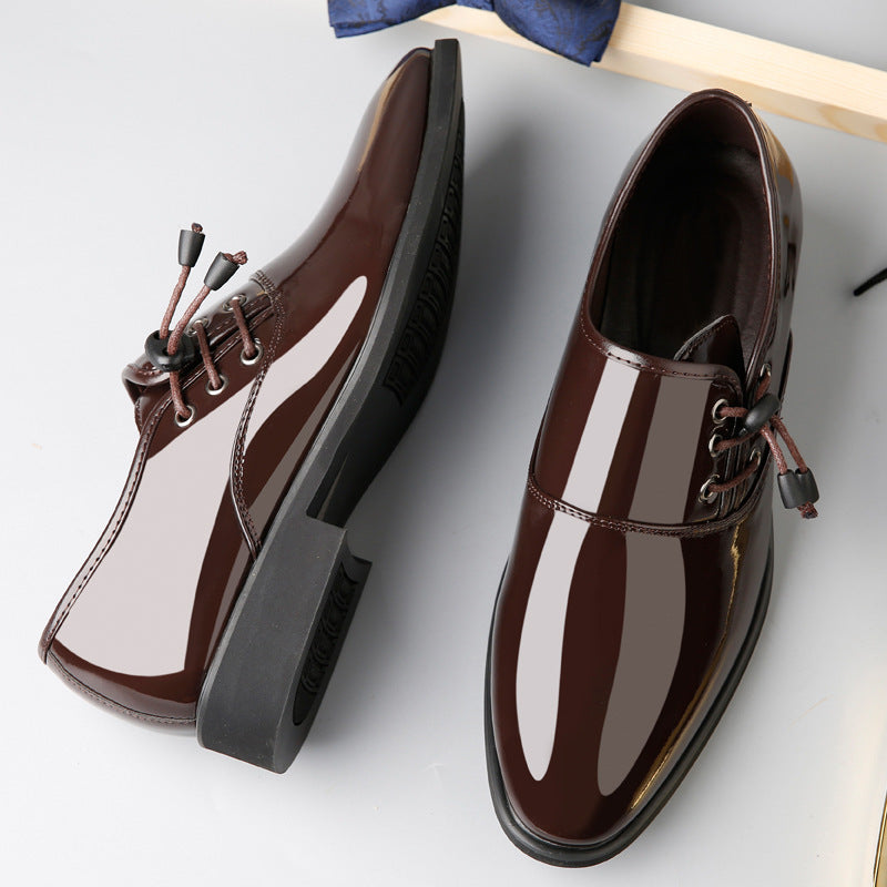 Trending Italian Patent Leather Shoes For Men Business