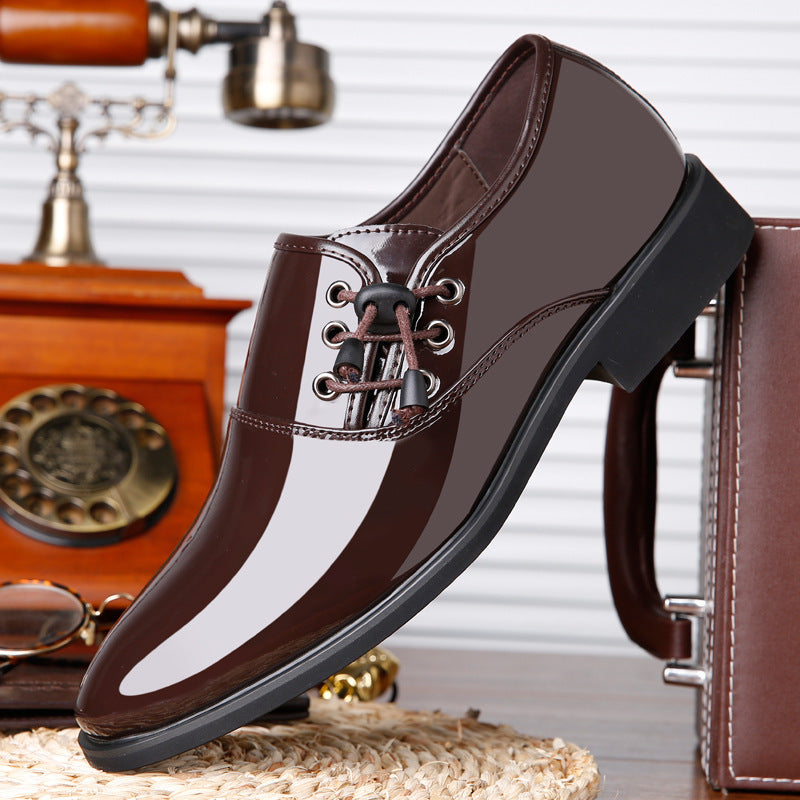 Trending Italian Patent Leather Shoes For Men Business