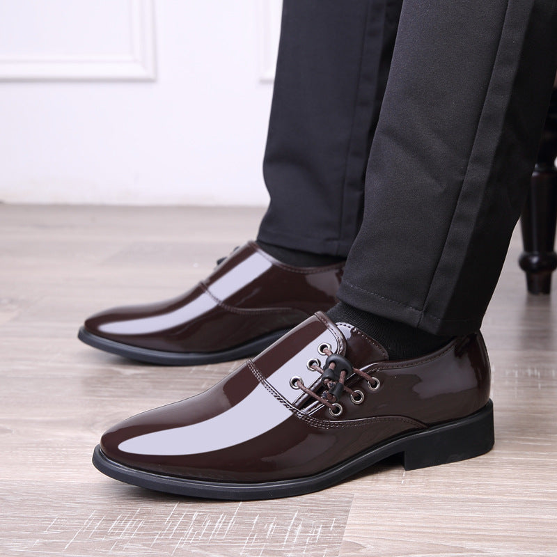 Trending Italian Patent Leather Shoes For Men Business
