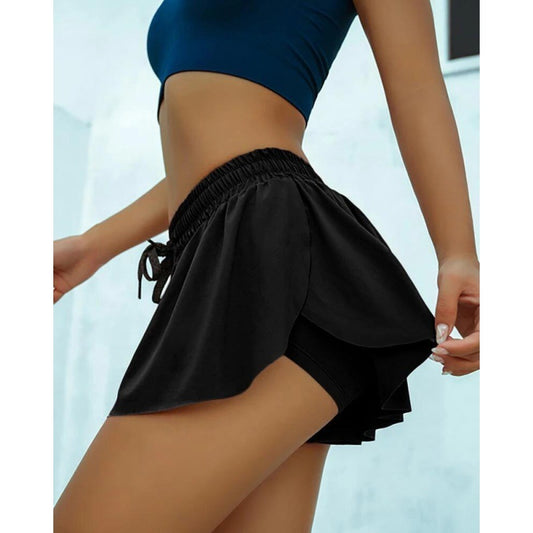 Scrunch-Skirt Cycling-Biker-Shorts