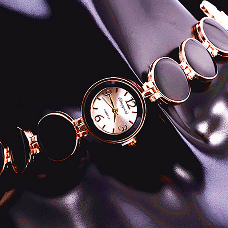 Women Watch Ladies Nobler Fashion Casual 5 Colors Wafer