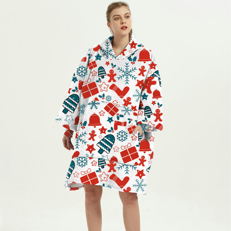 Ovesized Wearable Blanket Hoodie