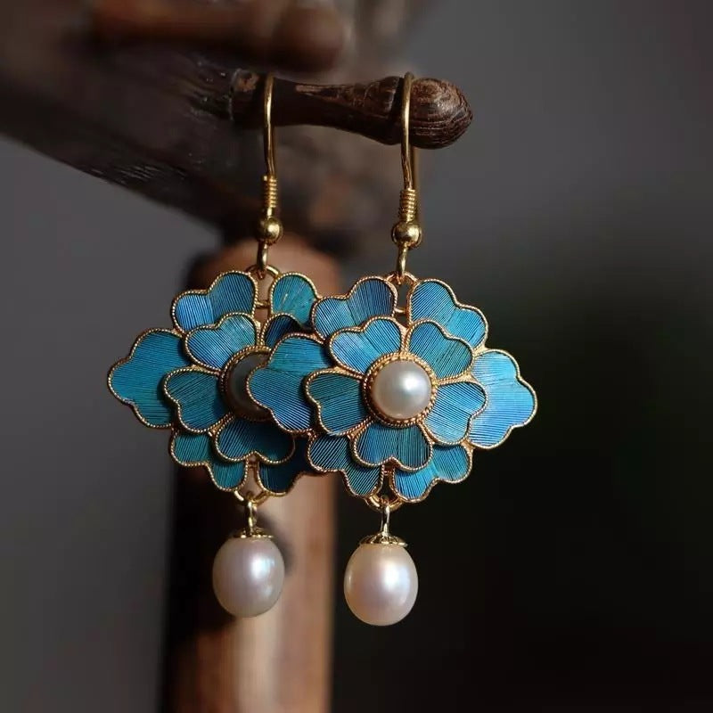 Chinese Style Antique Earrings