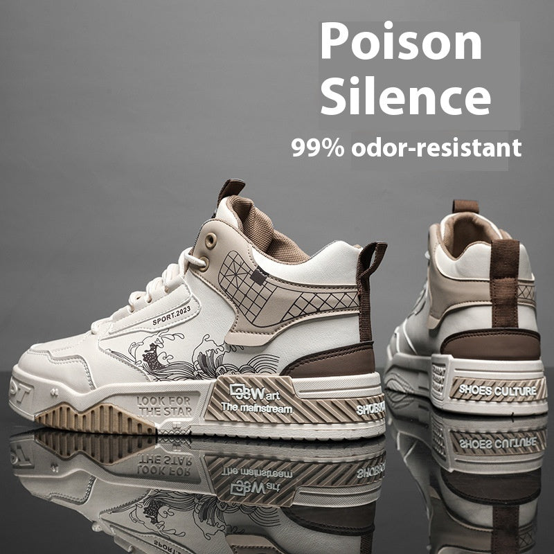 Men's Shoes Increased Easy Wear Borad Shoe Summer