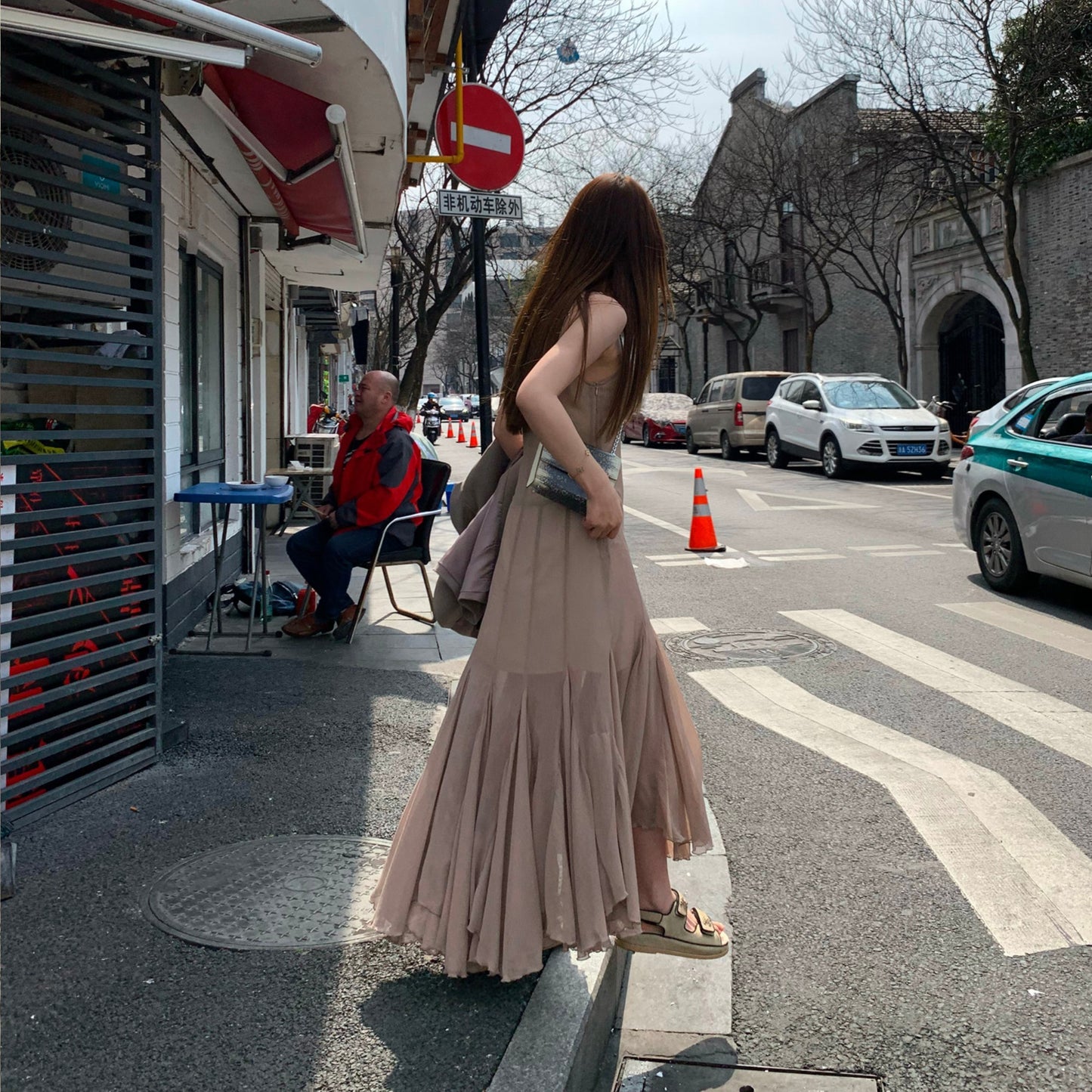 Sheer Tulle Mermaid Dress For Women