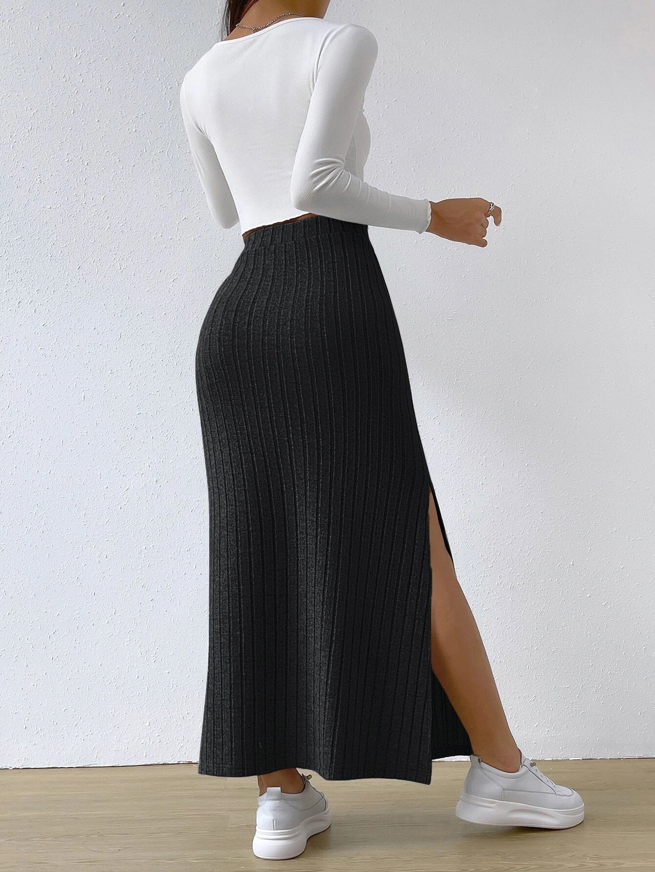 Spring Long Skirt High Waist