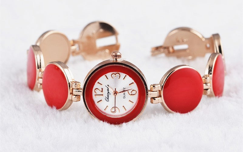Women Watch Ladies Nobler Fashion Casual 5 Colors Wafer