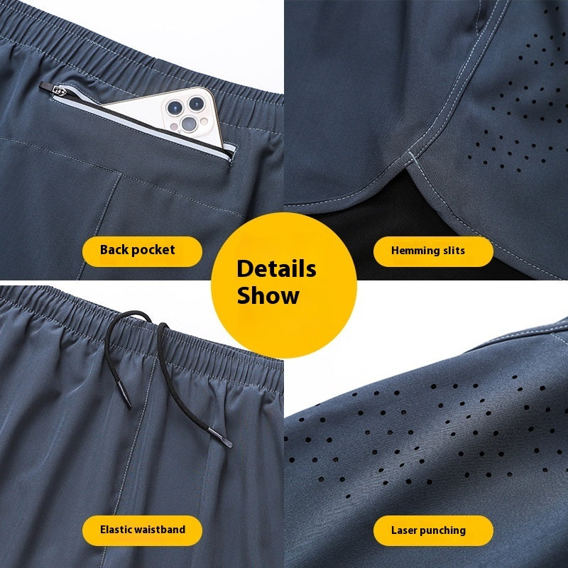 Double-layer Fitness Shorts
