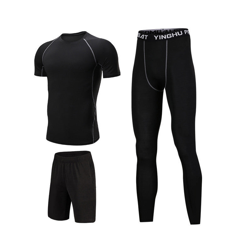 Running Workout Clothes Men 7pcs Compression