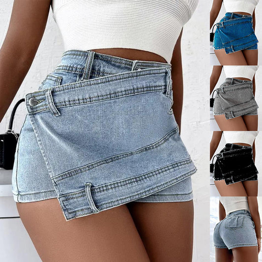 Skinny Mini Skorts Skirt