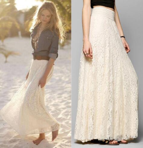 Summer Long Maxi Skirt Girl