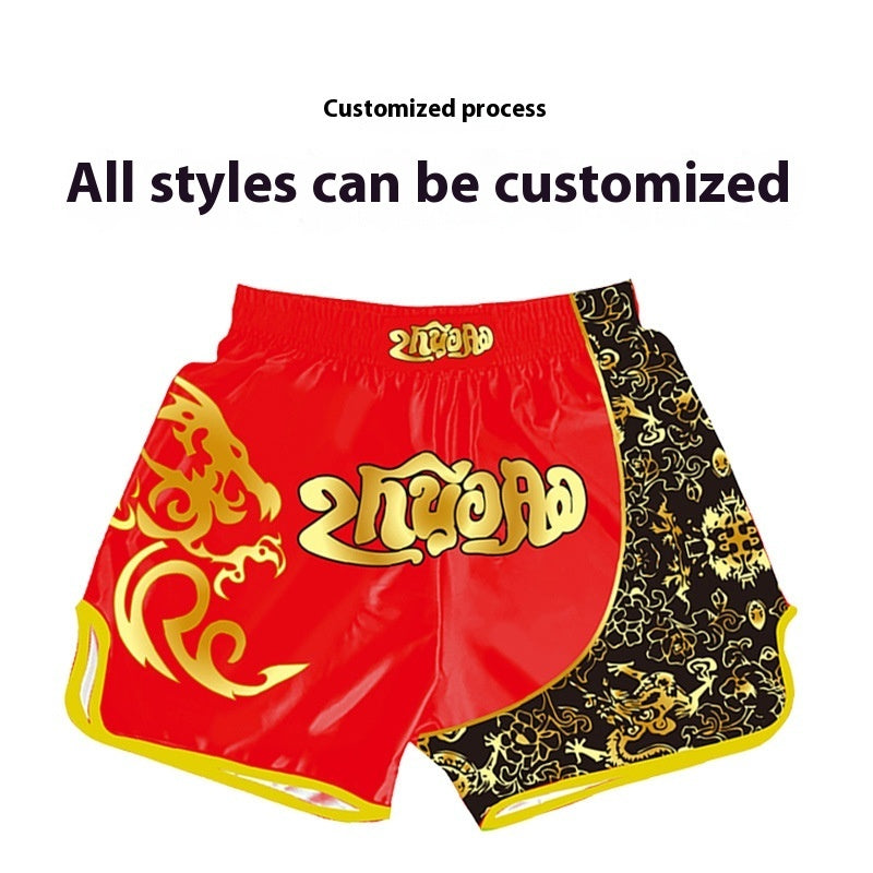 Running Sports Fitness Fight Training Shorts