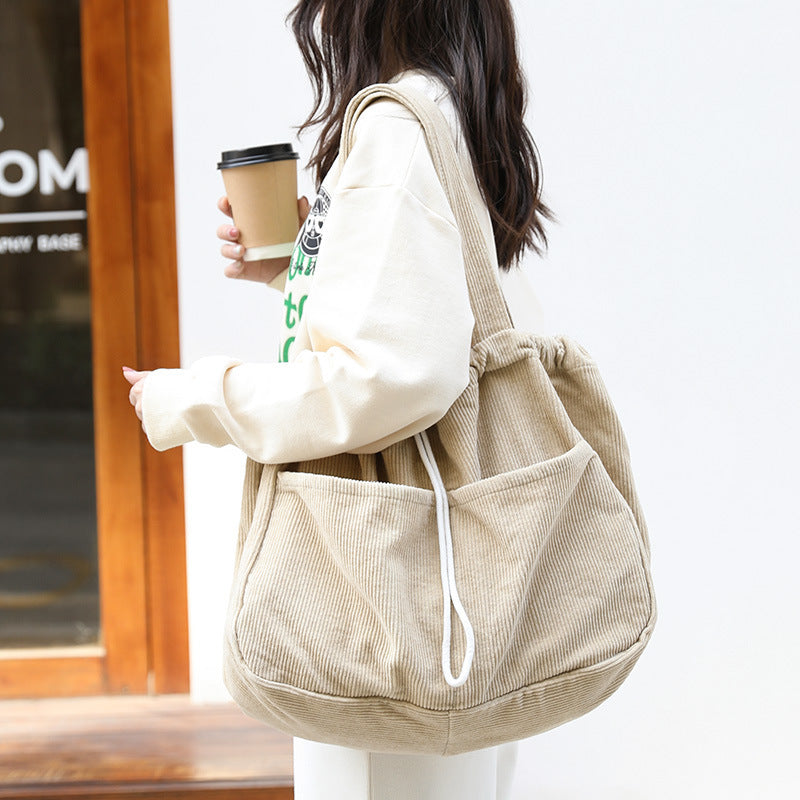 Multi-pocket Handbag