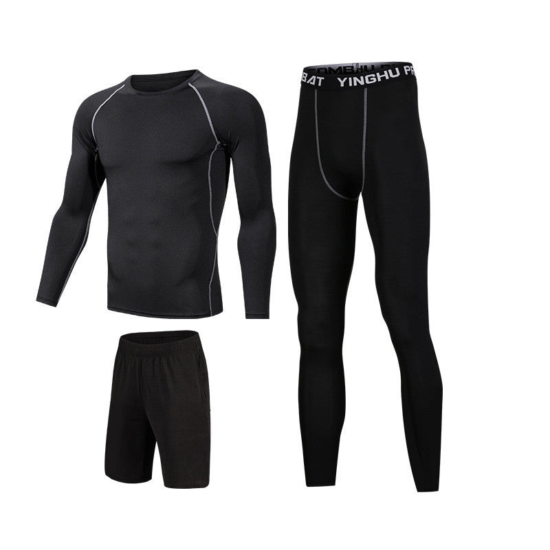 Running Workout Clothes Men 7pcs Compression