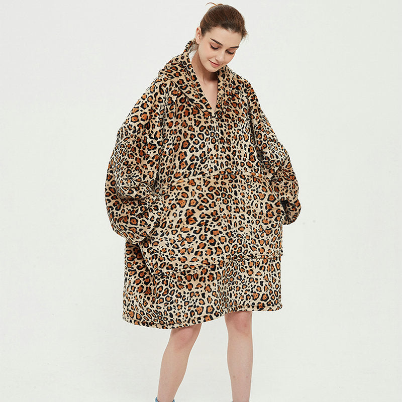 Ovesized Wearable Blanket Hoodie