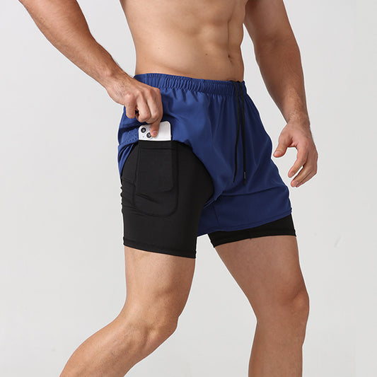 Double-layer Fitness Shorts
