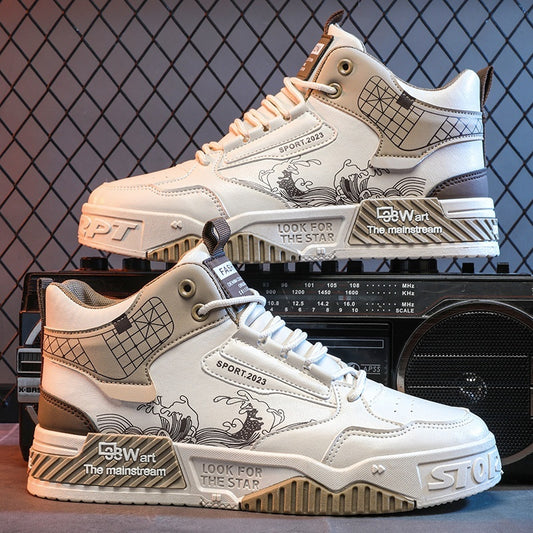 Men's Shoes Increased Easy Wear Borad Shoe Summer