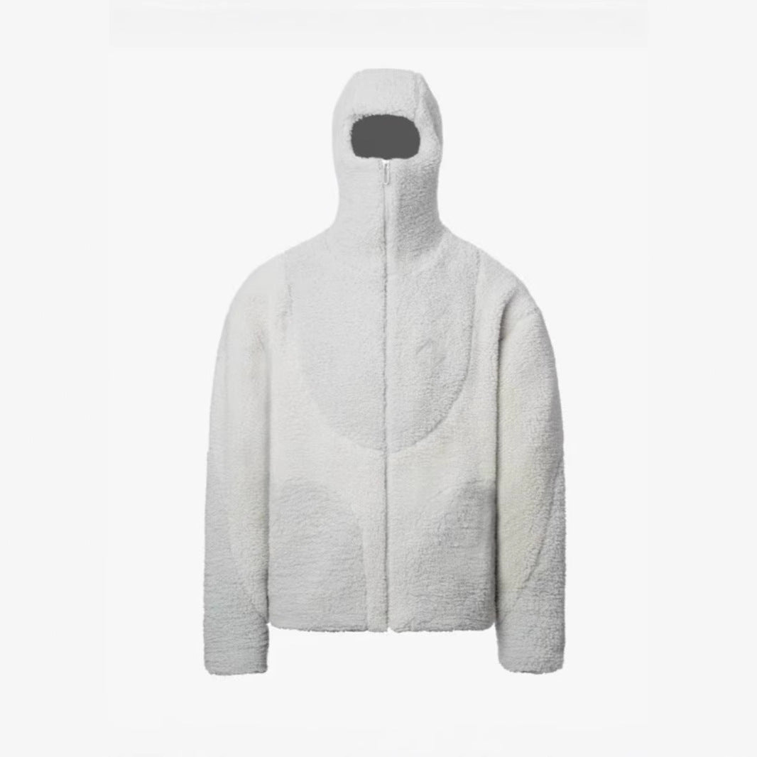 Hooded Zipper Coat Sweatshirt