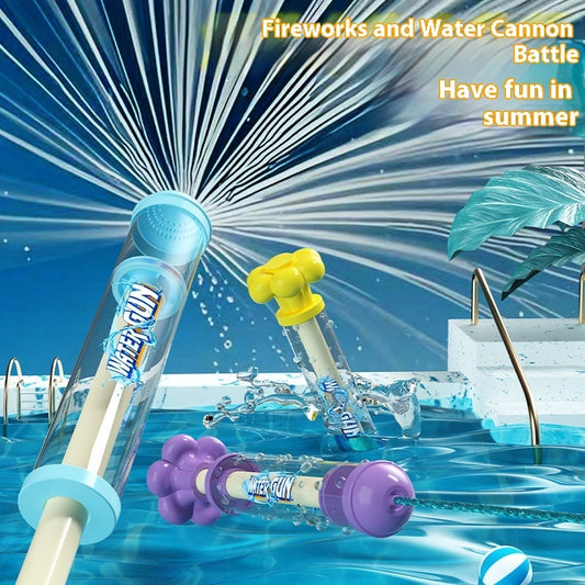 Fireworks Water Gun Pull-out Children's Toy Water Pistols