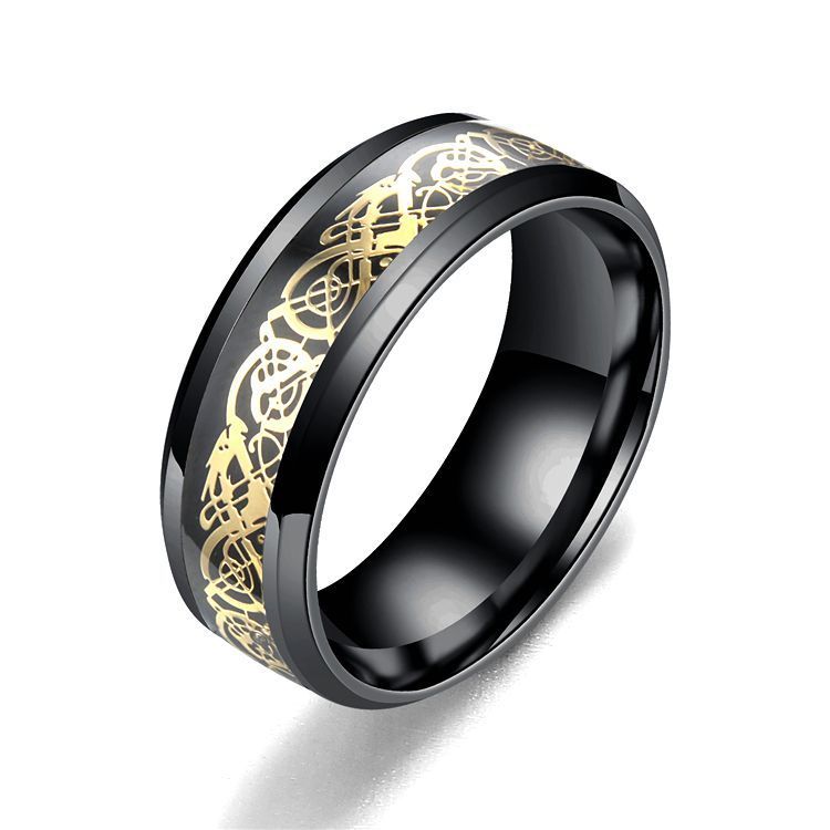 Dragon Pattern Rings