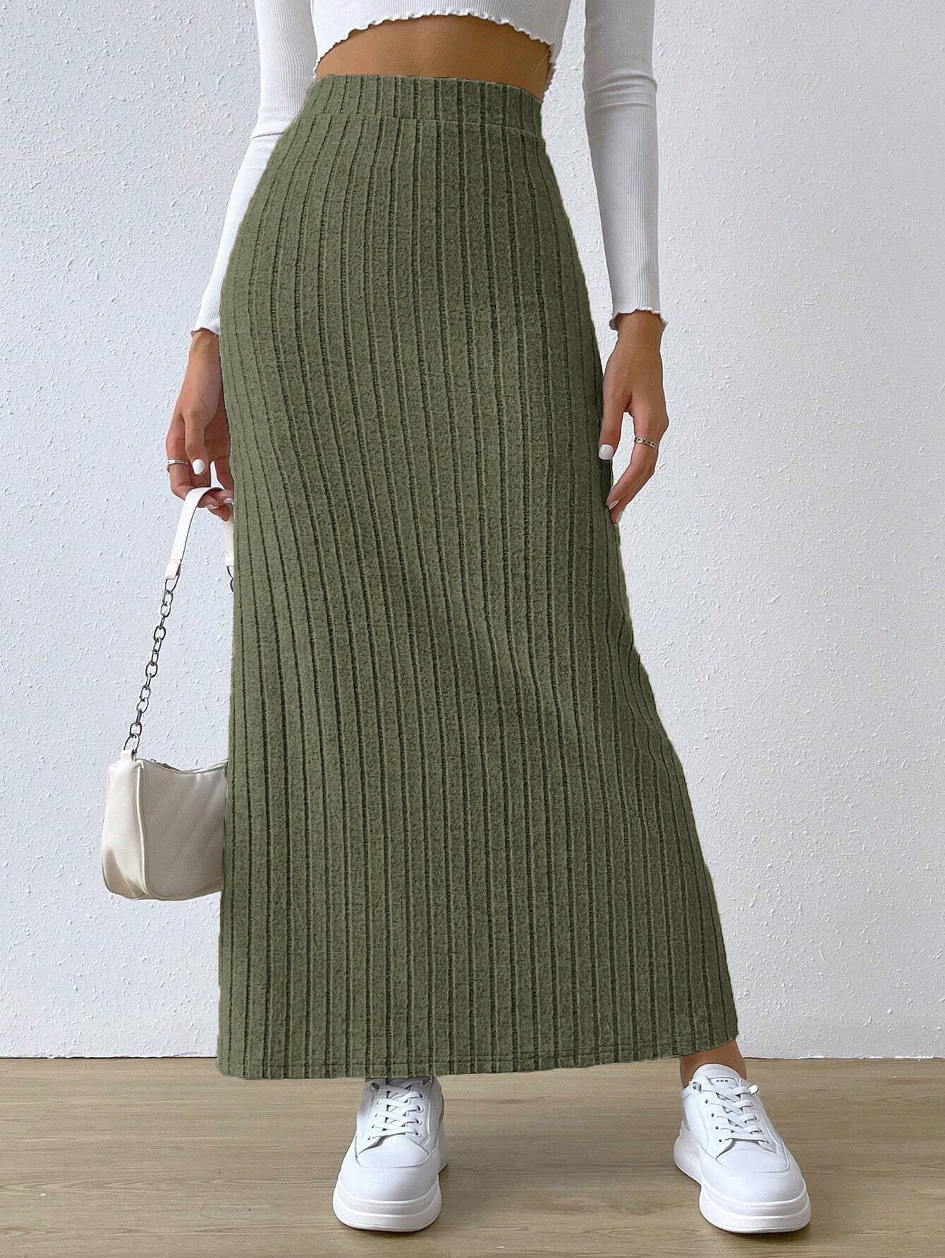 Spring Long Skirt High Waist