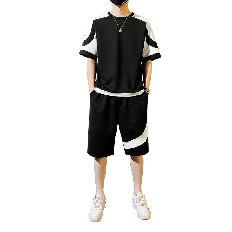 Short Sleeve Casual Suit
