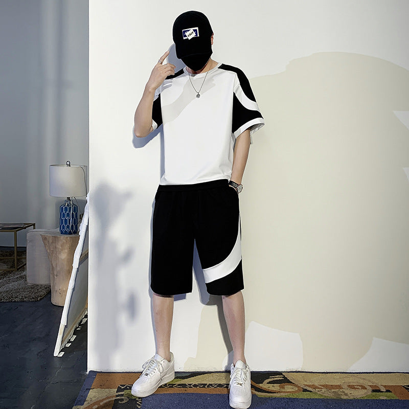 Short Sleeve Casual Suit