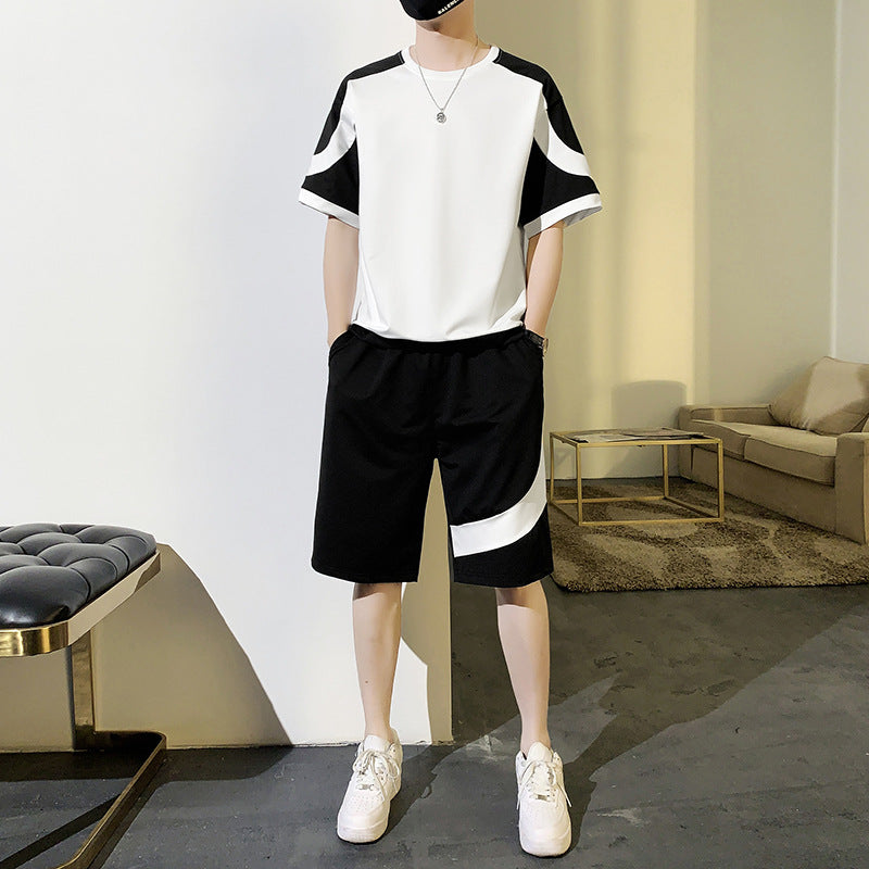 Short Sleeve Casual Suit