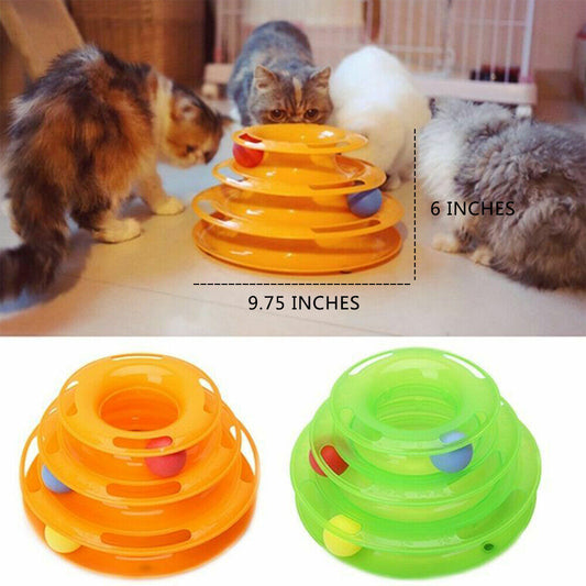 Pet Cat Crazy Ball Disk Interactive