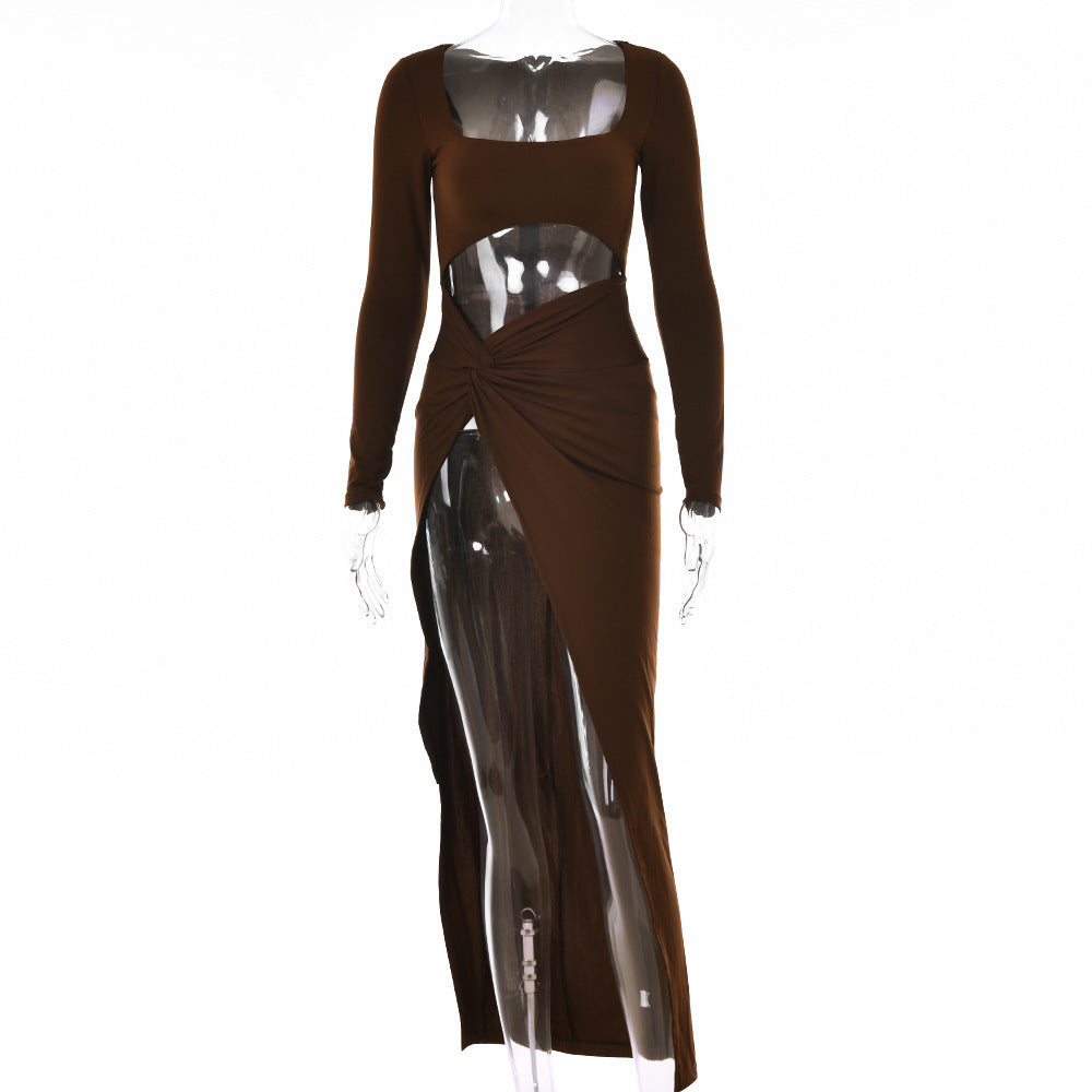 Womens Clothing Long Sleeve Dress Fashion