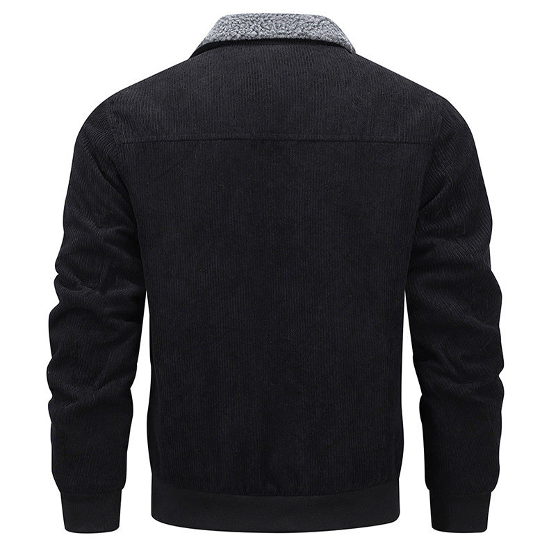 Winter Lapel Fleece Jacket