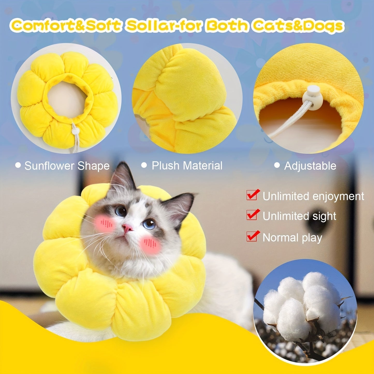 Cat Small Dog Recovery Collar